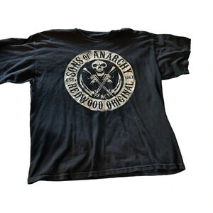 Sons Of Anarchy men's size XL black t-shirt with logo